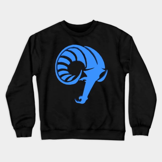 Rhody Rams Crewneck Sweatshirt by Rosemogo